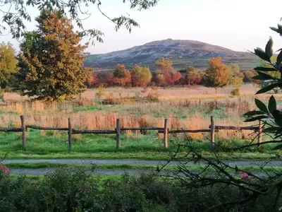 Paysage naturel près de la maison de vacances