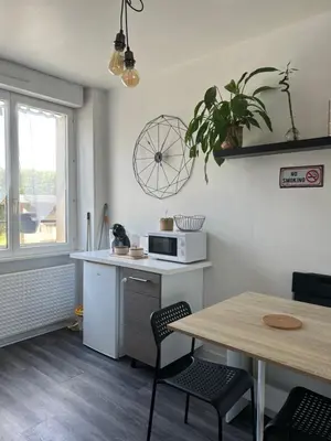 Plan de l'établissement joli T1 avec parking gratuit