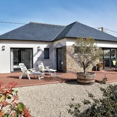 LocaLise - M11 - Ty Gwennili - Maison de plain pied avec terrain entièrement clôturé - Accès plage et centre à pied - Wifi inclus - Draps inclus - Animaux non admis