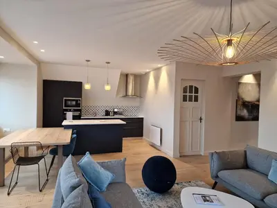 Cuisine ou kitchenette dans l'établissement La touline