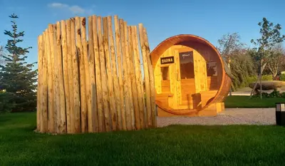 Jardin de l'établissement Au Dolmen de Kerhus 