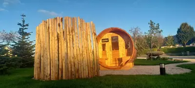 Jardin de l'établissement Au Dolmen de Kerhus 