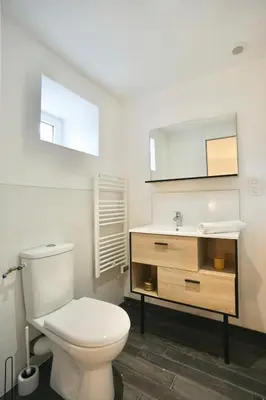 Salle de bains dans l'établissement L'annexe *A 2 pas de la mer* Hyper centre*