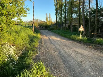 Paysage naturel près de la maison de vacances