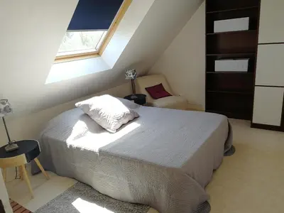 Un ou plusieurs lits dans un hébergement de l'établissement Maison Aber Wrac'h