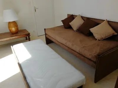 Un ou plusieurs lits dans un hébergement de l'établissement Maison Aber Wrac'h