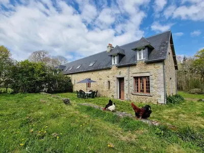 Jardin de l'établissement Apartment in Bénodet near Sandy Beaches