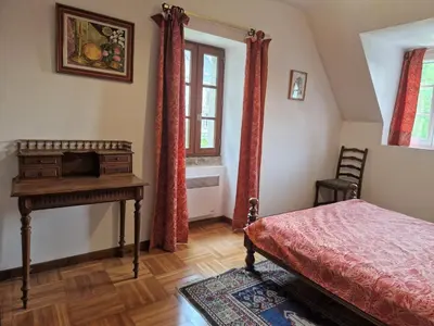 Un ou plusieurs lits dans un hébergement de l'établissement Apartment in Bénodet near Sandy Beaches