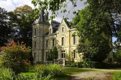 Jardin de l'établissement Apartment in Bénodet near Sandy Beaches