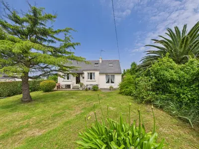 Jardin de l'établissement Jolie maison pour 6 personnes au Guilvinec