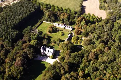 Paysage naturel près de la maison de vacances