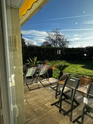 Balcon ou terrasse dans l'établissement LES TEMPS HEUREUX proche du centre et plages