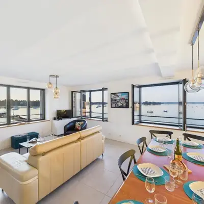 Appartement vue sur la mer à l'Ile Tudy !