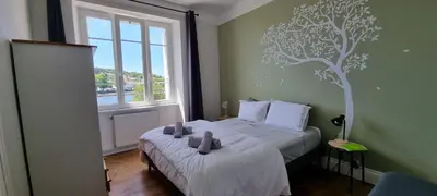 Un ou plusieurs lits dans un hébergement de l'établissement The Place to B & B