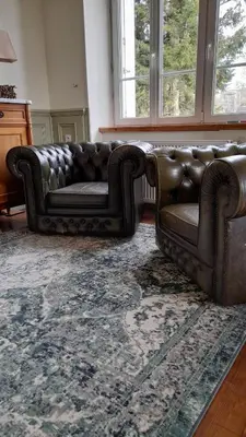 Coin salon dans l'établissement The Place to B & B