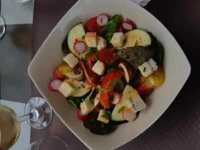 Nourriture dans l'hôtel ou à proximité