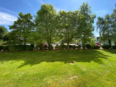 Jardin de l'établissement Magnifique appartement à deux pas du centre ville!