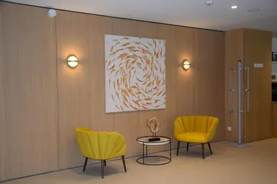 Coin salon dans l'établissement DOMITYS LA CALYPSO