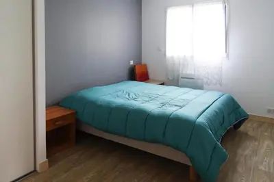 Un ou plusieurs lits dans un hébergement de l'établissement Holiday Home Morgat near Sandy Beach