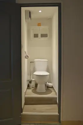 Salle de bains dans l'établissement Gîte Kerlosvézan - 2 personnes - 5mn Mer - GR34 - V45