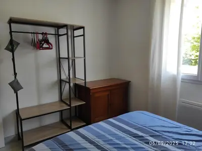 Un ou plusieurs lits dans un hébergement de l'établissement Er Mervent Maison de vacances