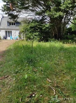 Jardin de l'établissement Er Mervent Maison de vacances