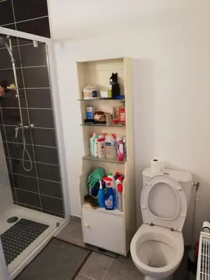 Salle de bains dans l'établissement Chambre privée dans Happy Home Maison Calme Chez l'habitant