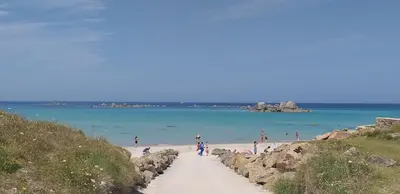 Paysage naturel près de la maison de vacances