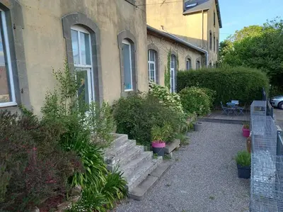 Jardin de l'établissement Au coeur de Sainte-Christine