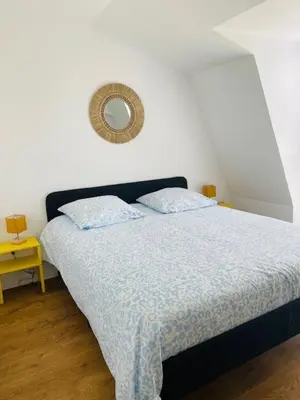 Un ou plusieurs lits dans un hébergement de l'établissement Ty Breizh