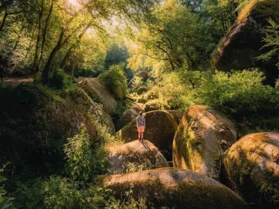 Paysage naturel près de la maison de vacances