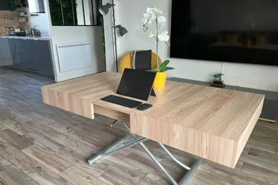 Cuisine ou kitchenette dans l'établissement Appartement - Concarneau