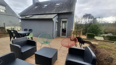 Bâtiment de la maison de vacances