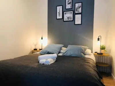 Un ou plusieurs lits dans un hébergement de l'établissement Atelier Arthaud