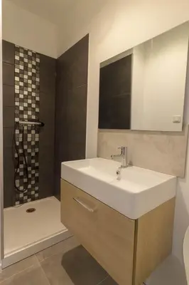 Salle de bains dans l'établissement Atelier Arthaud