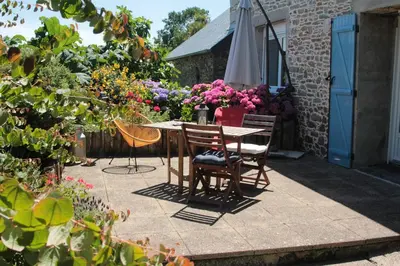 Jardin de l'établissement Le Manoir de KEROFIL