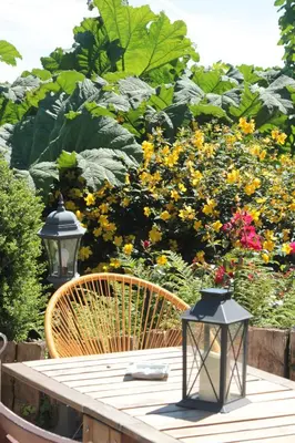 Jardin de l'établissement Le Manoir de KEROFIL