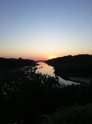 Paysage naturel près de le séjour chez l'habitant