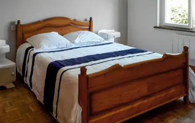 Un ou plusieurs lits dans un hébergement de l'établissement 4 Bedroom Nice Home In Plougasnou