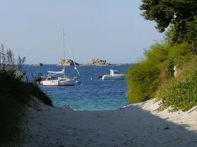 Paysage naturel près de la maison de vacances