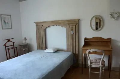 Un ou plusieurs lits dans un hébergement de l'établissement Petite maison bretonne pour 4 personnes