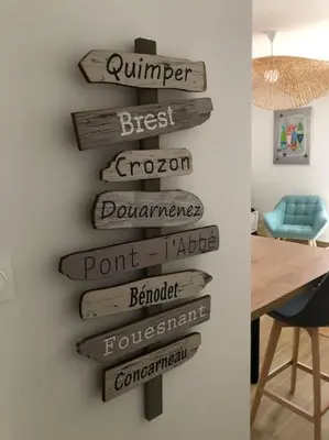 Plan de l'établissement Le Bigorn'O : T2 situé à 50 m de la plage