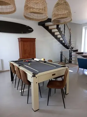 Plan de l'établissement Gîte Versant Ouest, 700 m des plages.