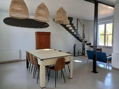 Plan de l'établissement Gîte Versant Ouest, 700 m des plages.