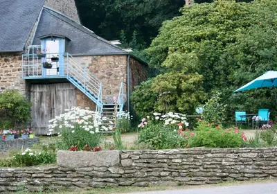 Jardin de l'établissement Home Kervezec