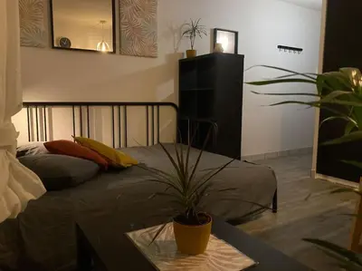 Coin salon dans l'établissement Cozy'Nest