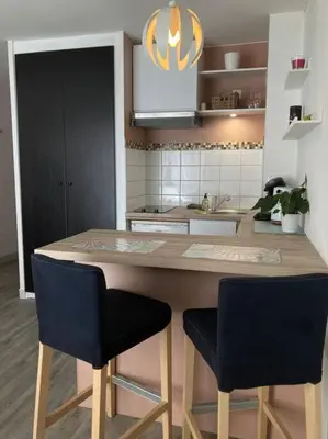 Cuisine ou kitchenette dans l'établissement Cozy'Nest