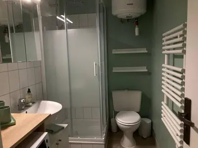 Salle de bains dans l'établissement Cozy'Nest