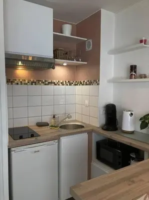 Cuisine ou kitchenette dans l'établissement Cozy'Nest