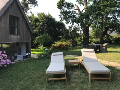 Jardin de l'établissement Le Pavillon de Kériolet